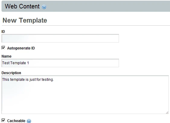 Adding new Template in Liferay