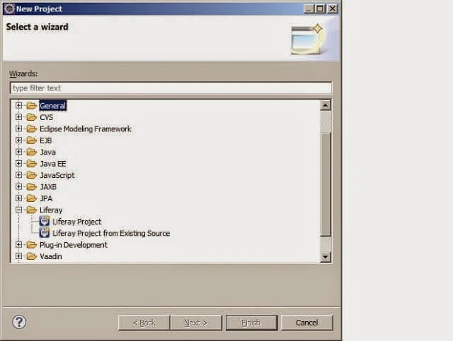Creating Liferay plugin project Creating Liferay plugin project