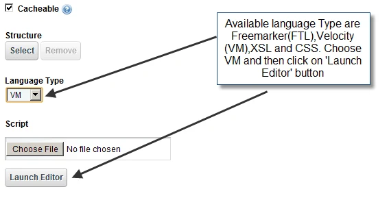 Selecting template engine while creating template in Liferay