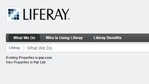 Showing properties from portal-ext.properties from different location Showing properties from portal-ext.properties from different location