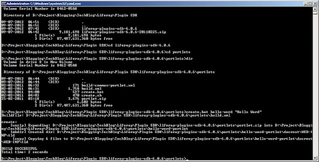Deploying portlet from command prompt Deploying portlet from command prompt