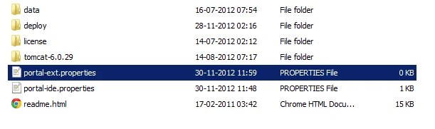 Configuring Database connection details in portal-ext.properties in Liferay Configuring Database connection details in portal-ext.properties in Liferay
