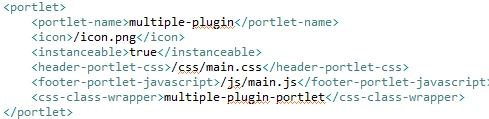 Code snippet for liferay-portlet.xml in Liferay Portlet Code snippet for liferay-portlet.xml in Liferay Portlet