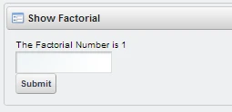 Liferay Portlet rendering - showing factorial for given number Liferay Portlet rendering - showing factorial for given number