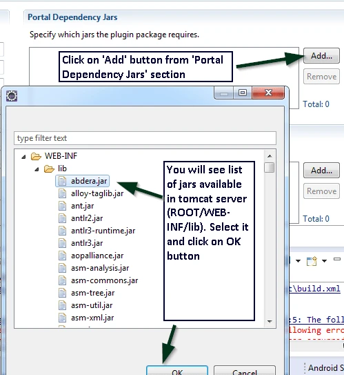 Spring MVC Portlet in Liferay - Add_Dependencies Spring MVC Portlet in Liferay - Add_Dependencies