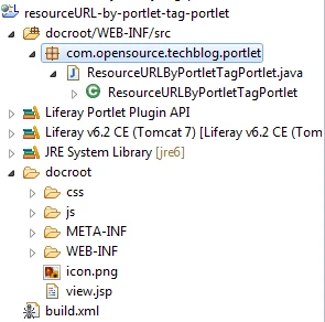 project_structure - portlet:resourceURL project_structure - portlet:resourceURL